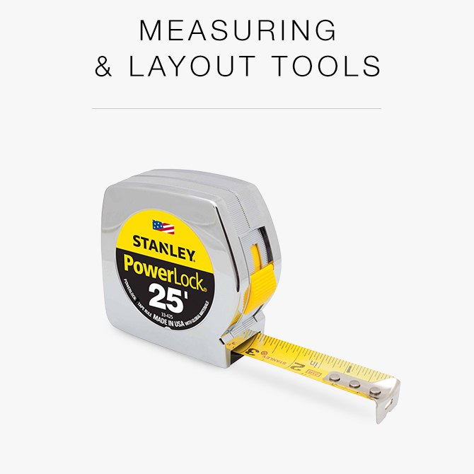 Measuring & Layout Tools