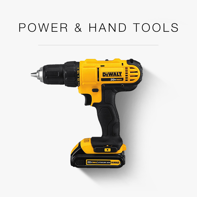 Power & hand tools